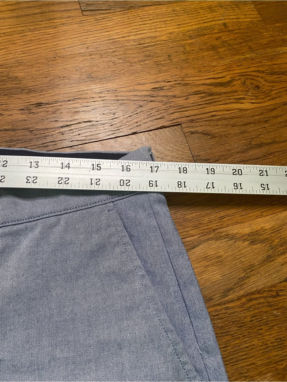 J.Crew Oxford Tech Shorts 9” Light Blue Stretch Performance Chino W32